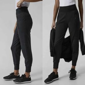 Athleta Venice Moto Joggers in black